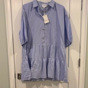 Heyson Short Sleeve Dress Large NWT